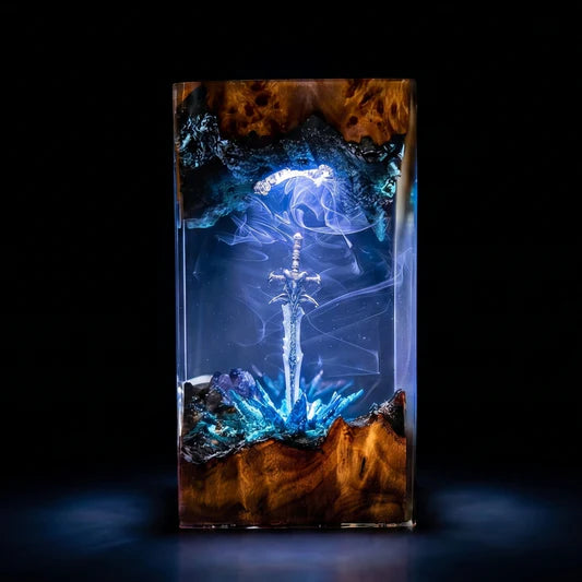 Sword Resin Lamp