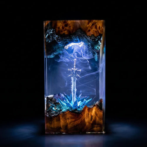 Sword Resin Lamp